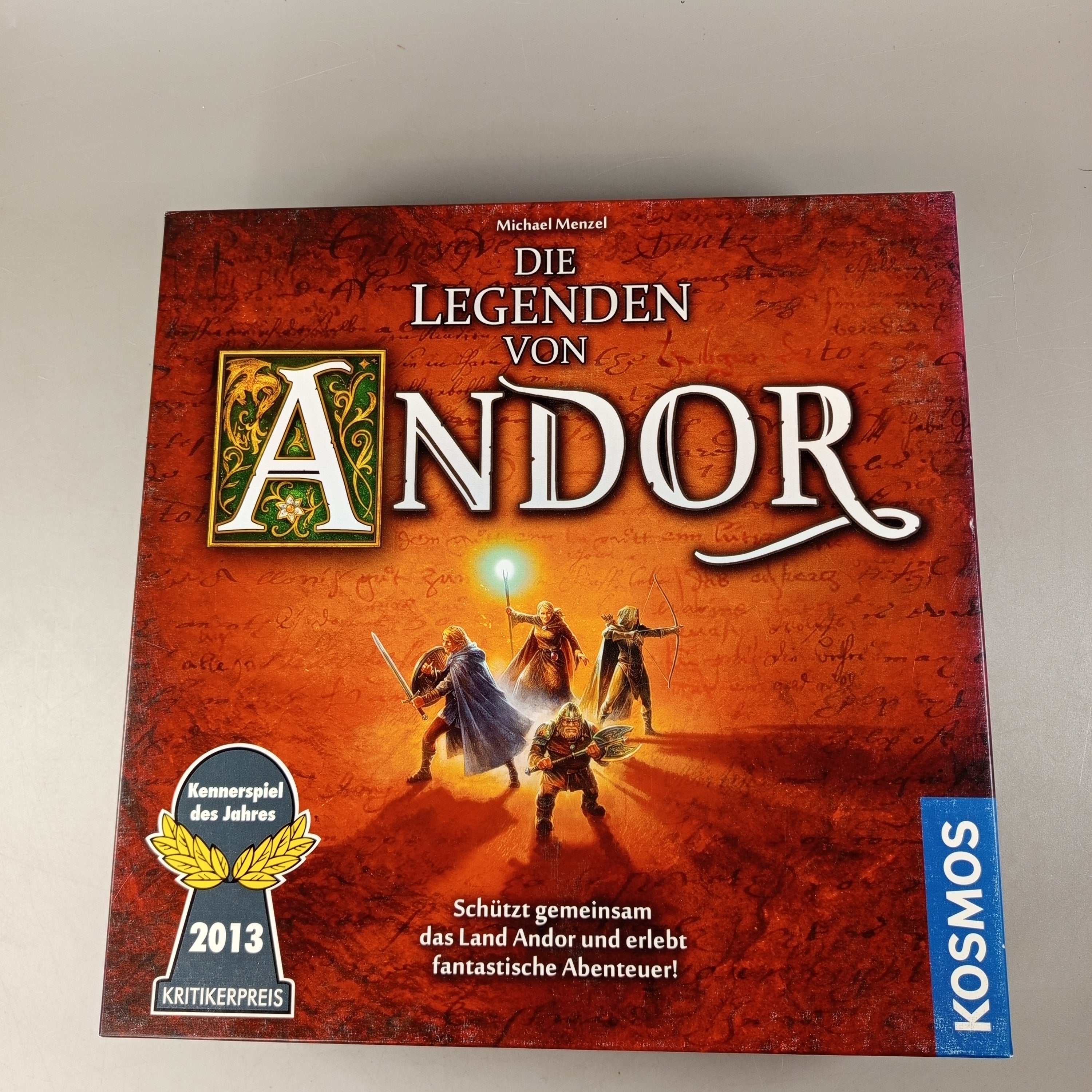 Kosmos Die Legenden von Andor Brettspiel, gebraucht, ab 10 Jahre